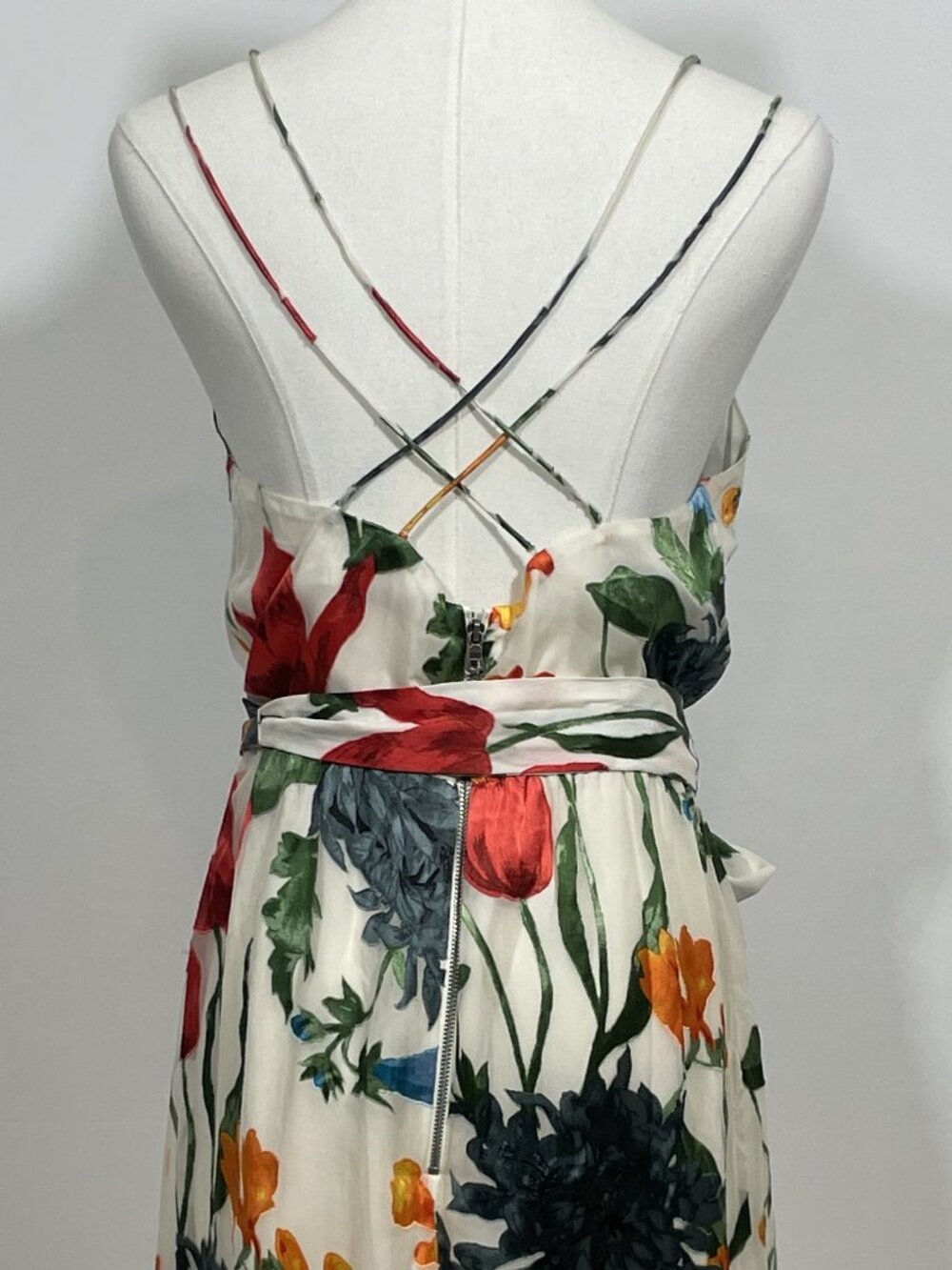 Alice + Olivia Susana Dress "Greenwich Garden" Print Size 6 - Picture 4 of 7